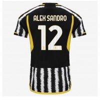 Camisa de Futebol Juventus Alex Sandro #12 Equipamento Principal 2023-24 Manga Curta